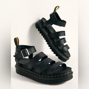 Dr. Martens Black Sandals